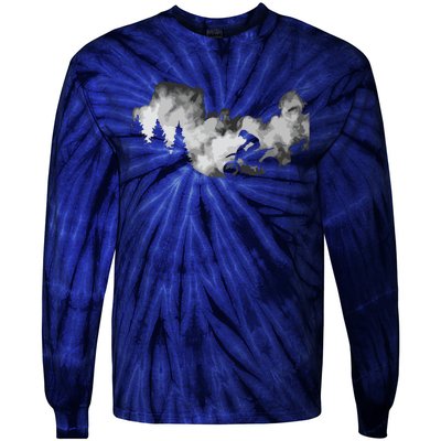 Dirt Bike Motocross Apparel Dirt Bike Motocross Tie-Dye Long Sleeve Shirt