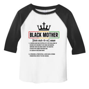 Dope Black Mother Definition Black History Month Mom Gift Toddler Fine Jersey T-Shirt