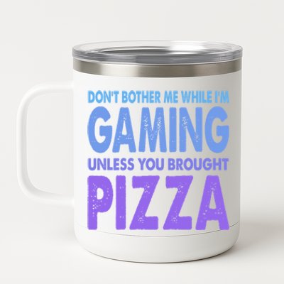 DonT Bother Me While IM Gaming Next Level Gear And Merch Gift 12 oz Stainless Steel Tumbler Cup