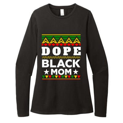 Dope Black Mom Gift Black History Month Gift Womens CVC Long Sleeve Shirt