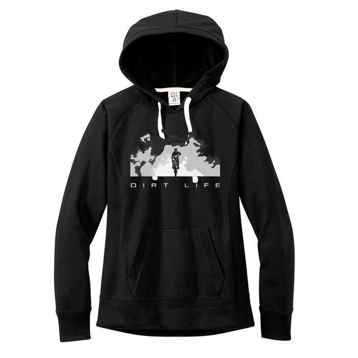 Dirt Bike Motocross Apparel Dirt Bike Motocross Women's Fleece Hoodie