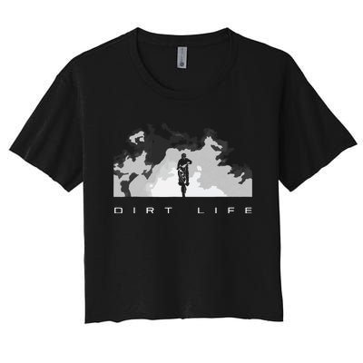 Dirt Bike Motocross Apparel Dirt Bike Motocross Women's Crop Top Tee