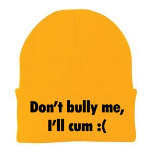 Dont Bully Me Ill Cvm Funny Knit Cap Winter Beanie