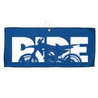 Dirt Bike Motocross Apparel Motocross Dirt Bike Large Microfiber Waffle Golf Towel