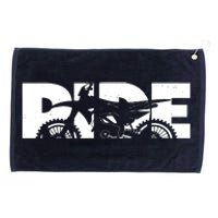 Dirt Bike Motocross Apparel Motocross Dirt Bike Grommeted Golf Towel