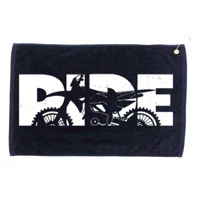 Dirt Bike Motocross Apparel Motocross Dirt Bike Grommeted Golf Towel