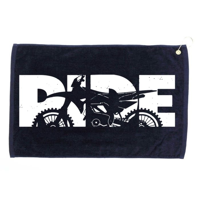 Dirt Bike Motocross Apparel Motocross Dirt Bike Grommeted Golf Towel