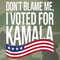DonT Blame Me I Voted For Kamala 2024 Usa Kamala Harris Legacy Tie Dye Trucker Hat