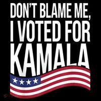 DonT Blame Me I Voted For Kamala 2024 Usa Kamala Harris Tall T-Shirt