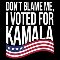 DonT Blame Me I Voted For Kamala 2024 Usa Kamala Harris 16 in Basic Backpack