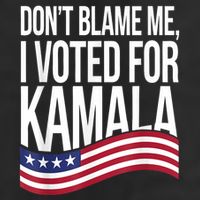 DonT Blame Me I Voted For Kamala 2024 Usa Kamala Harris Premium Pullover Hoodie