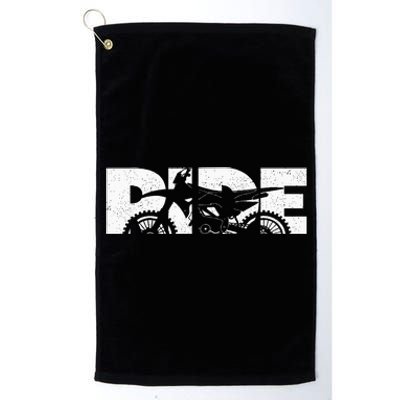 Dirt Bike Motocross Apparel  Motocross Dirt Bike Platinum Collection Golf Towel