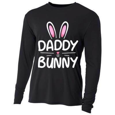 Daddy Bunny Matching Family Easter Dad Cooling Performance Long Sleeve Crew