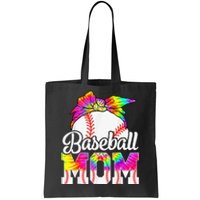 Dye Baseball Mom Baseball Mama Sport Mother's Day Tote Bag