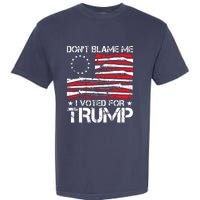 Dont Blame Me I Voted For Trump Gun Rights Garment-Dyed Heavyweight T-Shirt