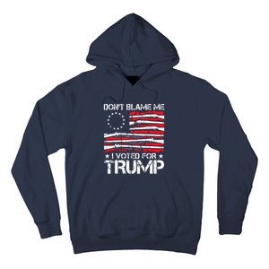 Dont Blame Me I Voted For Trump Gun Rights Hoodie