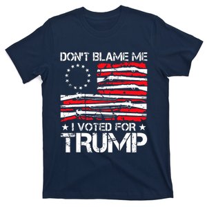 Dont Blame Me I Voted For Trump Gun Rights T-Shirt