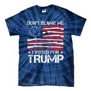 Dont Blame Me I Voted For Trump Gun Rights Tie-Dye T-Shirt