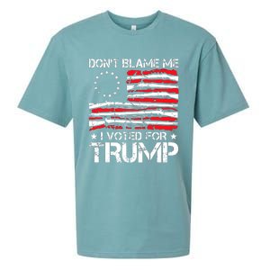 Dont Blame Me I Voted For Trump Gun Rights Sueded Cloud Jersey T-Shirt