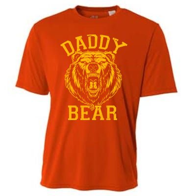 Daddy Bear Matching Family Mama Papa Bear Camping Father Day Gift Cooling Performance Crew T-Shirt