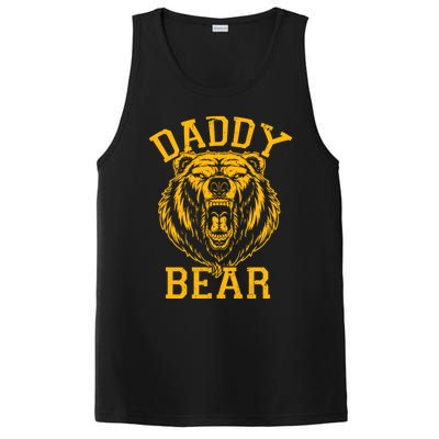 Daddy Bear Matching Family Mama Papa Bear Camping Father Day Gift PosiCharge Competitor Tank