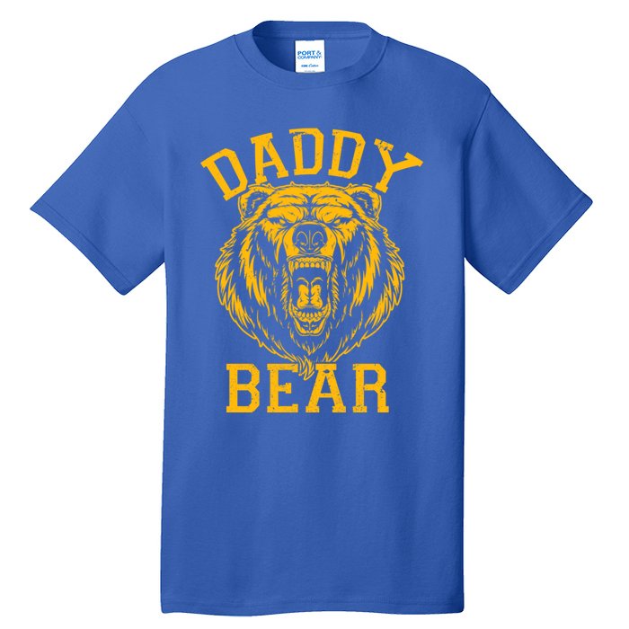 Daddy Bear Matching Family Mama Papa Bear Camping Father Day Gift Tall T-Shirt