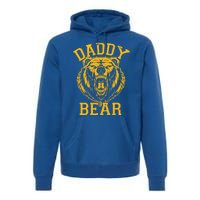 Daddy Bear Matching Family Mama Papa Bear Camping Father Day Gift Premium Hoodie