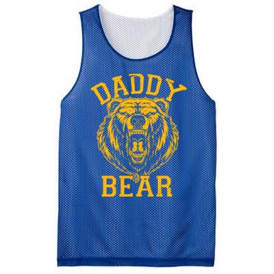 Daddy Bear Matching Family Mama Papa Bear Camping Father Day Gift Mesh Reversible Basketball Jersey Tank