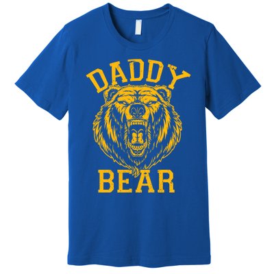 Daddy Bear Matching Family Mama Papa Bear Camping Father Day Gift Premium T-Shirt