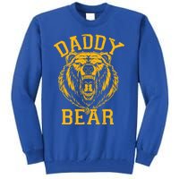 Daddy Bear Matching Family Mama Papa Bear Camping Father Day Gift Tall Sweatshirt