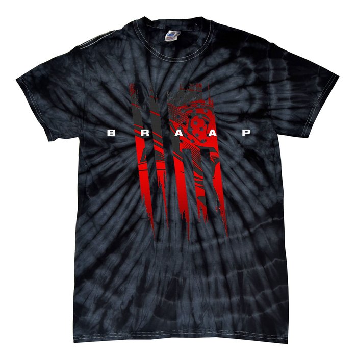 Dirt Bike Motocross Dirt Bike Motocross Tie-Dye T-Shirt