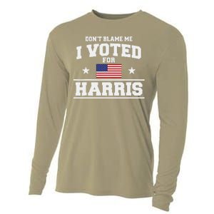 Dont Blame Me I Voted For Harris Cooling Performance Long Sleeve Crew