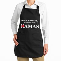 Dont Blame Me I Voted For Hamas‬ Full-Length Apron With Pockets