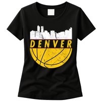 Denver Basketball Mile High 5280 DENVER Womens T-Shirt
