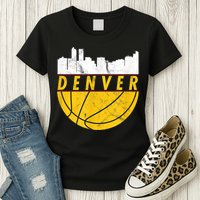 Denver Basketball Mile High 5280 DENVER Womens T-Shirt