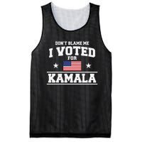 Dont Blame Me I Voted For Kamala Harris Mesh Reversible Basketball Jersey Tank