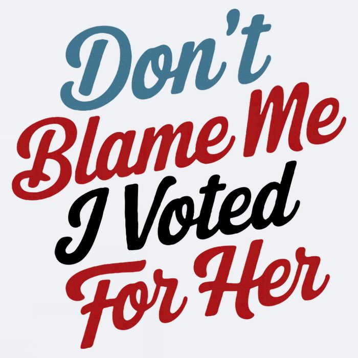 DonT Blame Me I Voted For Her Sueded Cloud Jersey T-Shirt