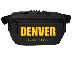 Denver Basketball Mile City High Colorado Practice Jersey Crossbody Pack