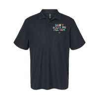 Don't Bully Me I'll Cum Funny Sarcastic Softstyle Adult Sport Polo