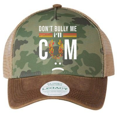 Dont Bully Me It Turns Me On Legacy Tie Dye Trucker Hat