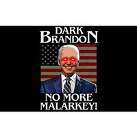 Dark Brandon No More Malarkey Funny Presidential Meme Bumper Sticker