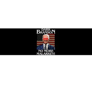 Dark Brandon No More Malarkey Funny Presidential Meme Bumper Sticker