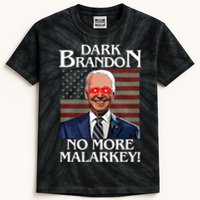 Dark Brandon No More Malarkey Funny Presidential Meme Kids Tie-Dye T-Shirt