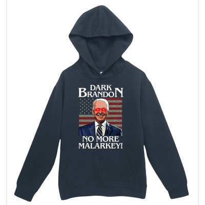 Dark Brandon No More Malarkey Funny Presidential Meme Urban Pullover Hoodie