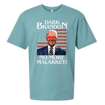 Dark Brandon No More Malarkey Funny Presidential Meme Sueded Cloud Jersey T-Shirt