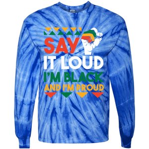 Dope Black Nurse Practitioner Rn African American Funny Gift Tie-Dye Long Sleeve Shirt