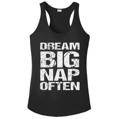 Dream Big Nap Of Ten Ladies PosiCharge Competitor Racerback Tank