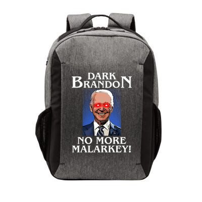 Dark Brandon No More Malarkey Funny Presidential Meme Vector Backpack
