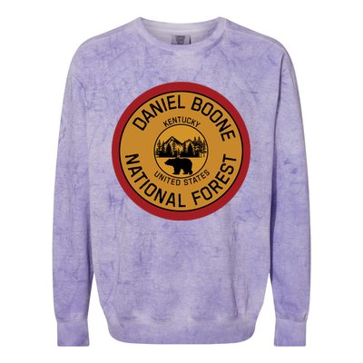 Daniel Boone National Forest Colorblast Crewneck Sweatshirt