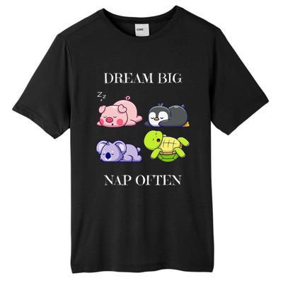 Dream Big Nap Often Animal Tall Fusion ChromaSoft Performance T-Shirt